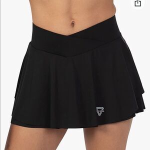 Keiki Kona Layered Cross Waist Athleisure Skirts